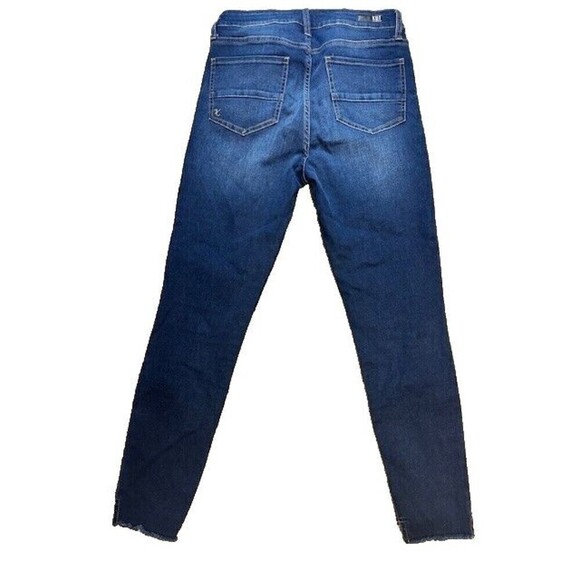 2/$30 Kut from the Kloth Womens 6 Connie Ankle Skinny Jeans High Rise Fray Dark - Picture 9 of 9